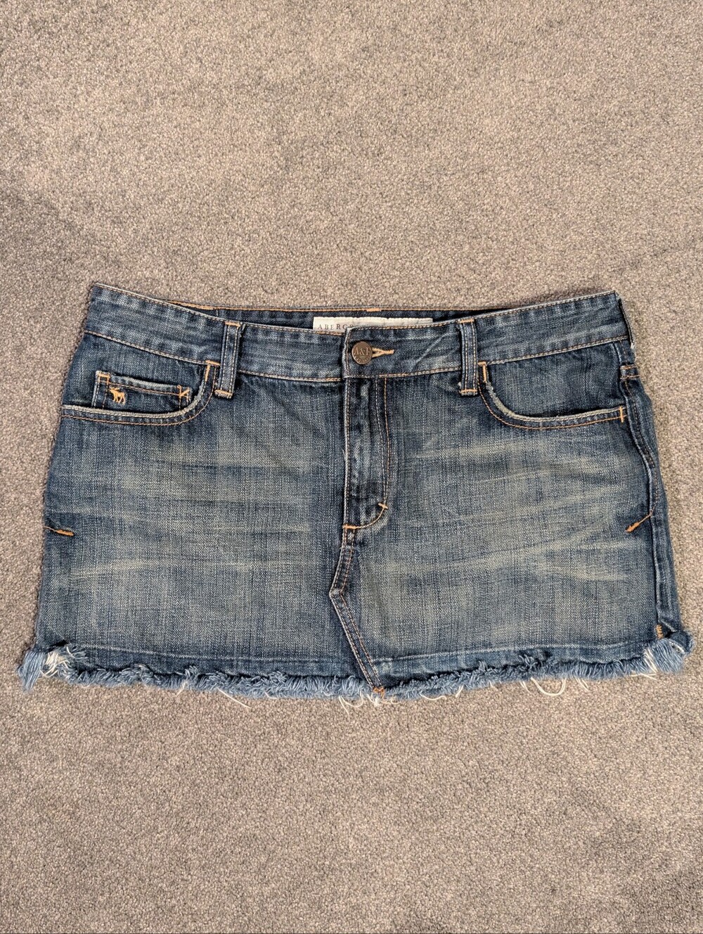 Abercrombie & Fitch Denim Mini Skirt